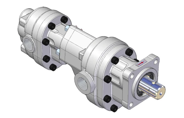 gpm 3d drawing gear pump 